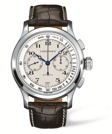 Longines L2.730.4.18.0 : Lindbergh's Atlantic Voyage Watch Arabic