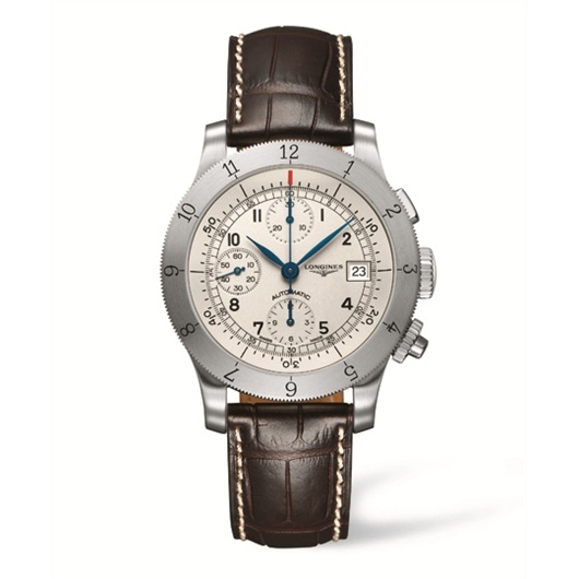 Longines L2.741.4.73.2 : Heritage Weems Chronograph
