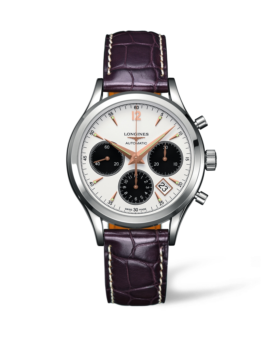 Longines L2.750.4.06.2 : Column-Wheel Chronograph
