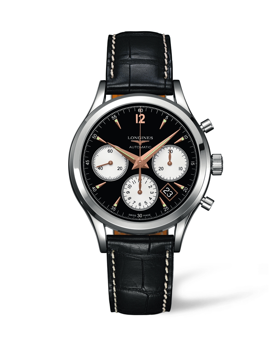 Longines L2.750.4.96.0 : Column-Wheel Chronograph