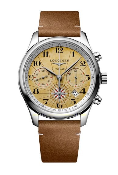 Longines L2.759.4.69.2 : Master Collection 42 Chronograph Comemorativa 500 Anos Circunavegação