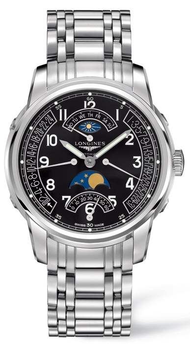 Longines L2.764.4.53.6 : Saint Imier Moonphase