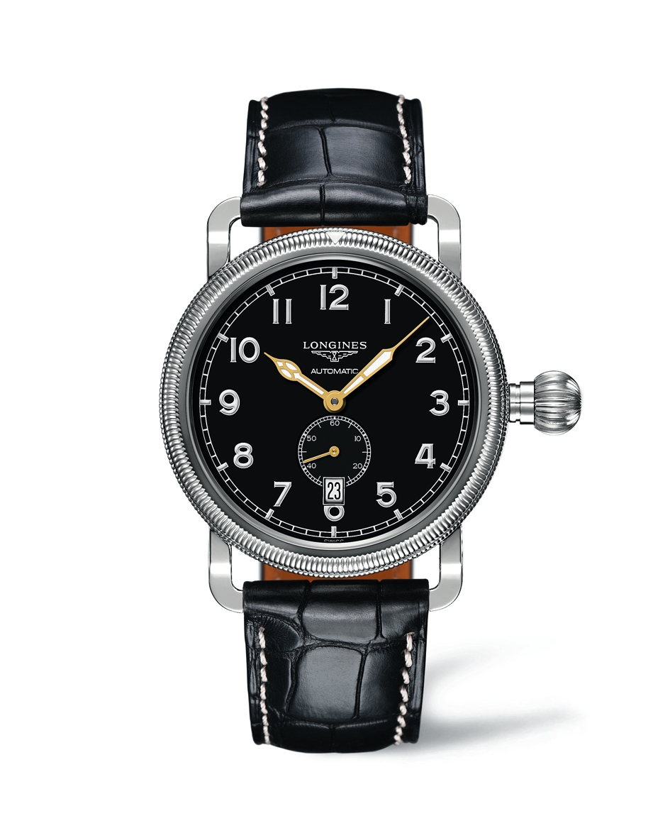 Longines L2.777.4.53.2 : Avigation Oversize Crown