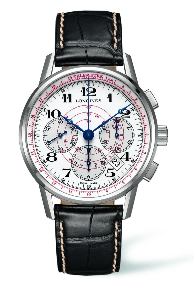 Longines L2.780.4.18.2 : Telemeter Chronograph