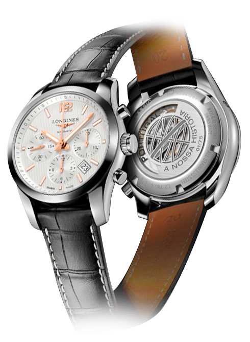 Longines L2.786.4.79.3-PM : Conquest Classic Chronograph 'Portugal - a Nossa História'