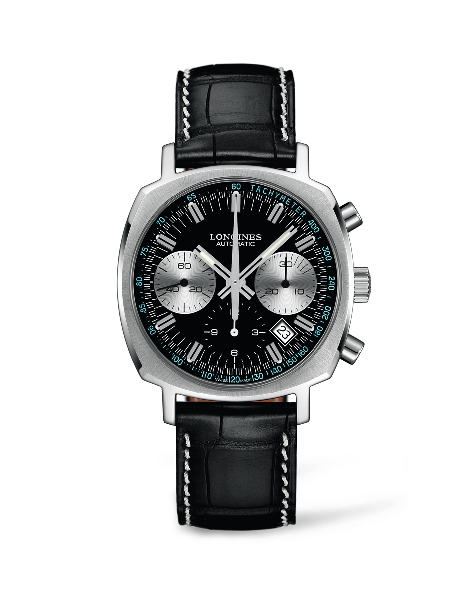 Longines L2.791.4.52.0 : Heritage 1973 Black