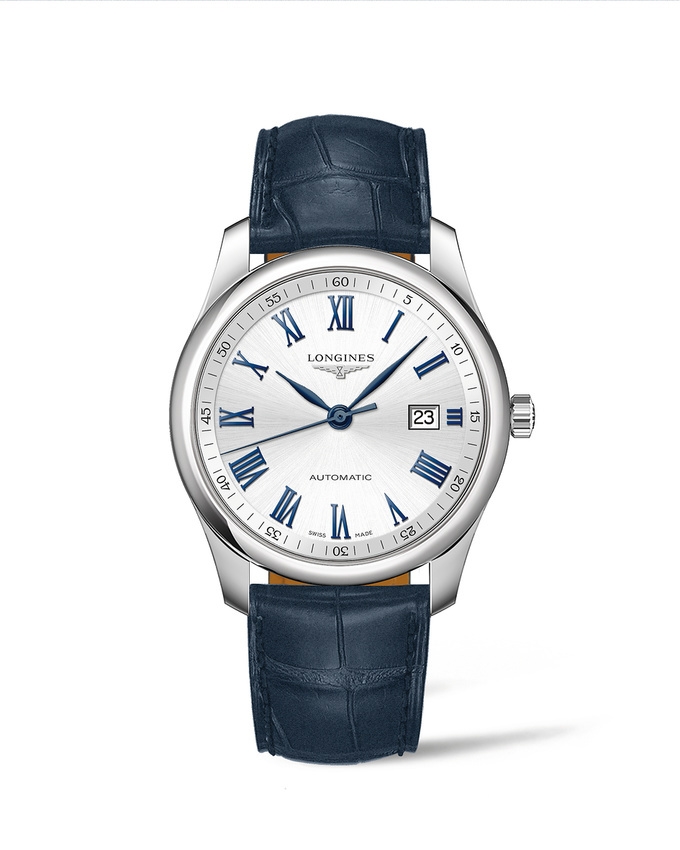 Longines L2.793.4.79.2 : Master Collection 40 Date Stainless Steel / Silver - Roman