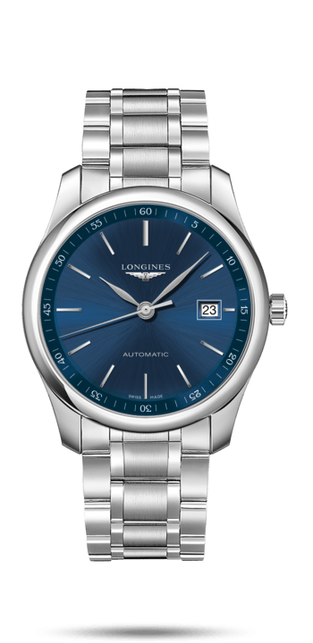 Longines L2.793.4.92.6 : Master Collection 40 Date Stainless Steel / Blue / Bracelet