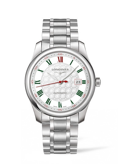 Longines L2.793.4.98.6 : Master Collection 40 Date Stainless Steel / Silver-Roman / Alligator / DFS