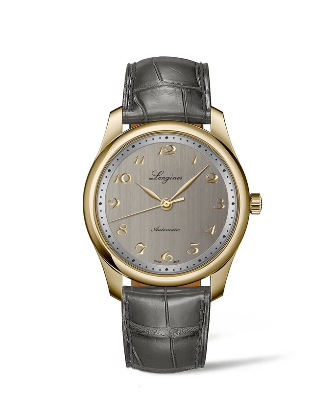Longines L2.793.6.73.2 : Master Collection 40 Date Yellow Gold / 190 Years