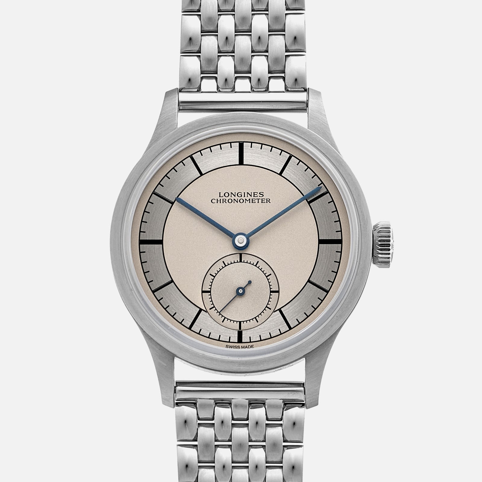 Longines L2.828.4.72.2 : Heritage 38.5 Hodinkee