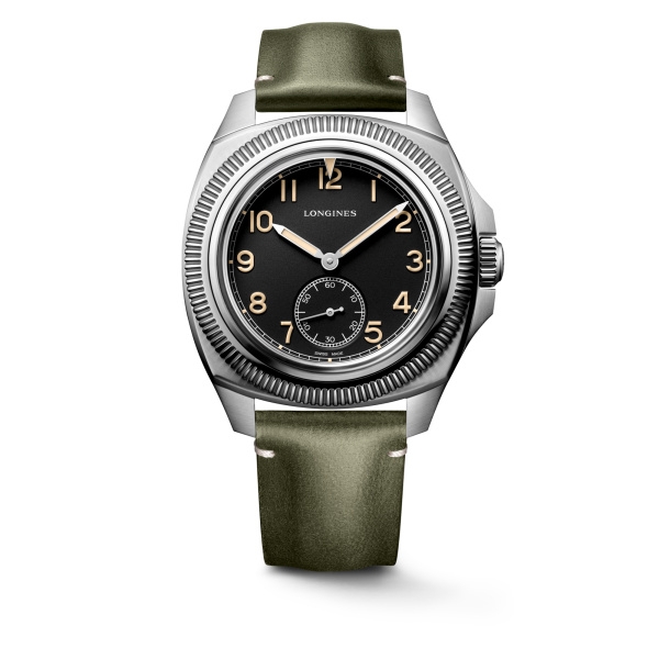 Longines L2.838.4.53.2 : Pilot Majetek / Calf Green