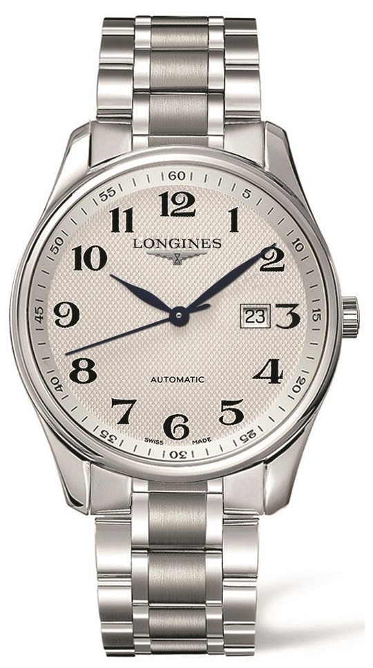 Longines L2.893.4.78.6 : Master Collection 42 Date Stainless Steel / Silver-Arabic / Bracelet