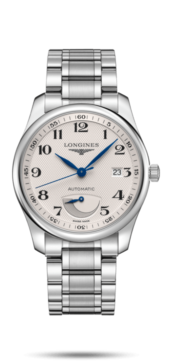 Longines L2.908.4.78.6 : Master Collection 40mm Power Reserve Stainless Steel / Silver-Arabic / Bracelet