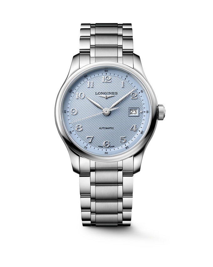 Longines L2.949.4.99.6 : Master Collection 39 Stainless Steel / Light Blue / Bracelet