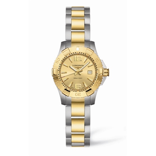 Longines L3.147.3.36.7 : Hydroconquest Quartz 25 Two Tone