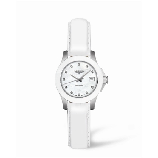 Longines L3.157.4.87.2 : Conquest Quartz 25 Ceramic