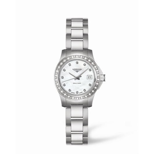 Longines L3.158.0.88.6 : Conquest Quartz 25 Diamond