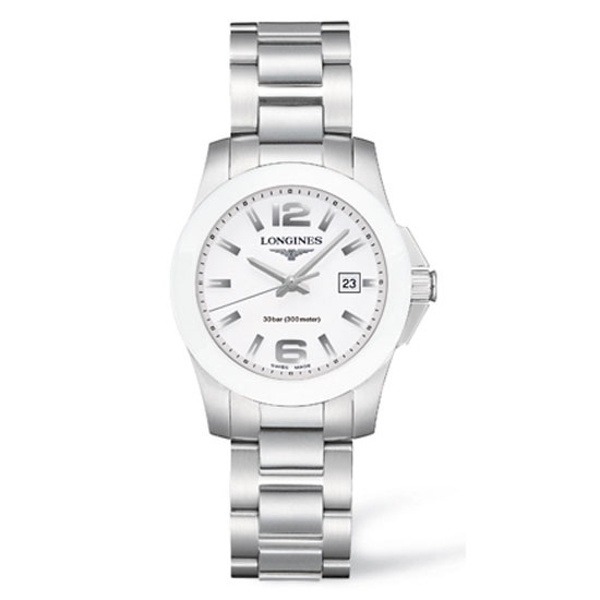Longines L3.257.4.16.6 : Conquest 29.5 Quartz Ceramic