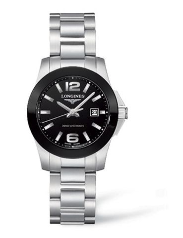 Longines L3.257.4.56.6 : Conquest 29.5 Quartz Ceramic