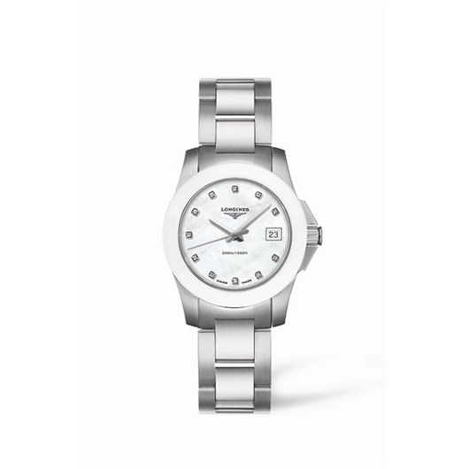 Longines L3.257.4.87.6 : Conquest 29.5 Quartz Ceramic