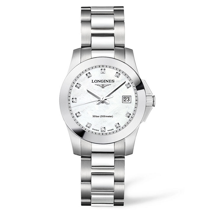 Longines L3.277.4.87.6 : Conquest 29.5 Quartz Stainless Steel