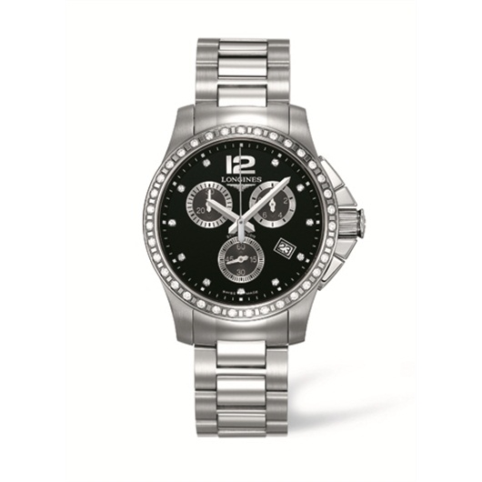 Longines L3.279.0.57.6 : Conquest Chronograph Quartz 35