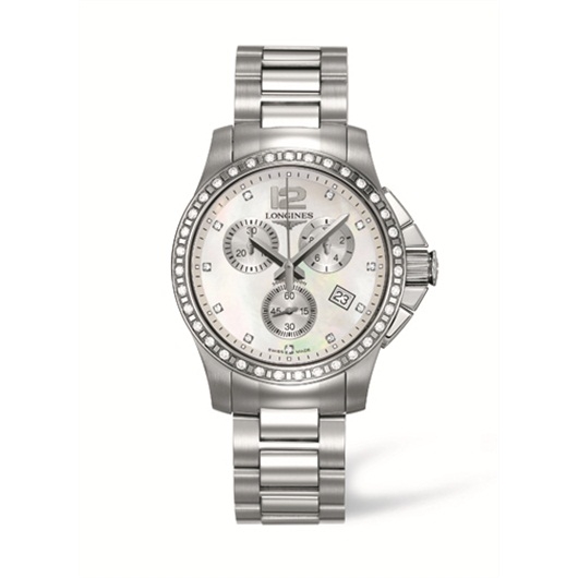 Longines L3.279.0.87.6 : Conquest Chronograph Quartz 35