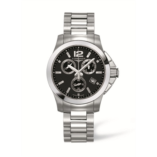 Longines L3.279.4.56.6 : Conquest Chronograph Quartz 35