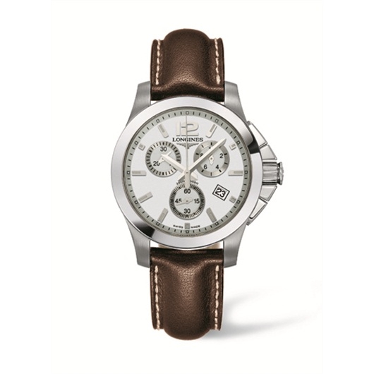 Longines L3.279.4.76.5 : Conquest Chronograph Quartz 35
