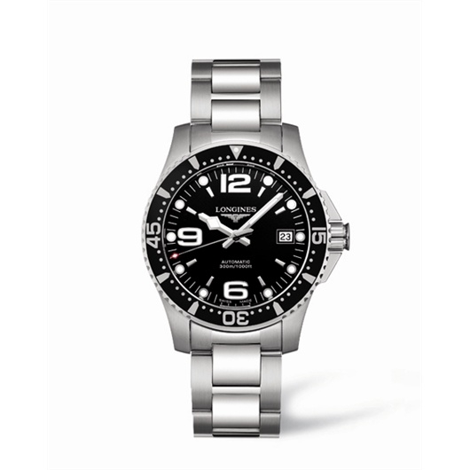 Longines L3.641.4.56.6 : Hydroconquest Automatic 39 Black
