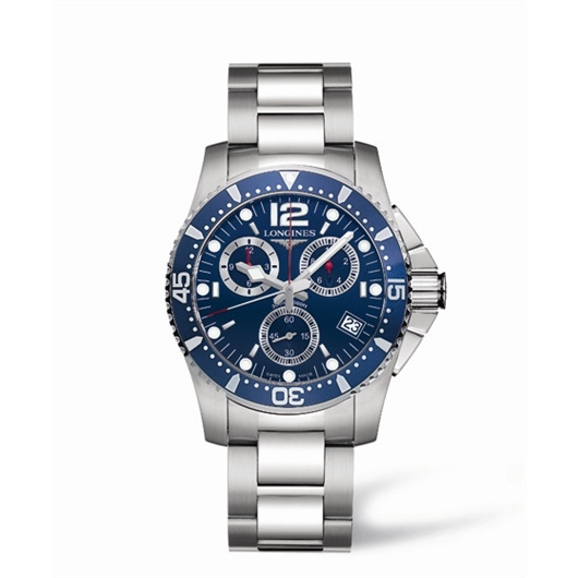 Longines L3.643.4.96.6 : Hydroconquest Chronograph Quartz