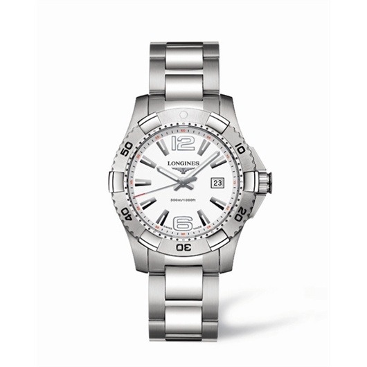 Longines L3.647.4.16.6 : Hydroconquest 39 Quartz White