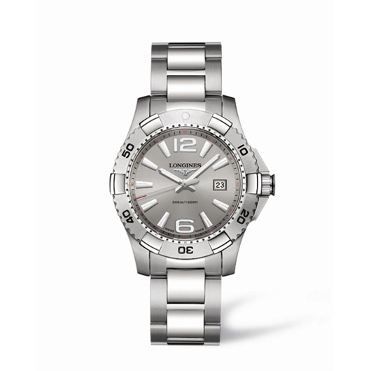 Longines L3.647.4.76.6 : Hydroconquest 39 Quartz Silver