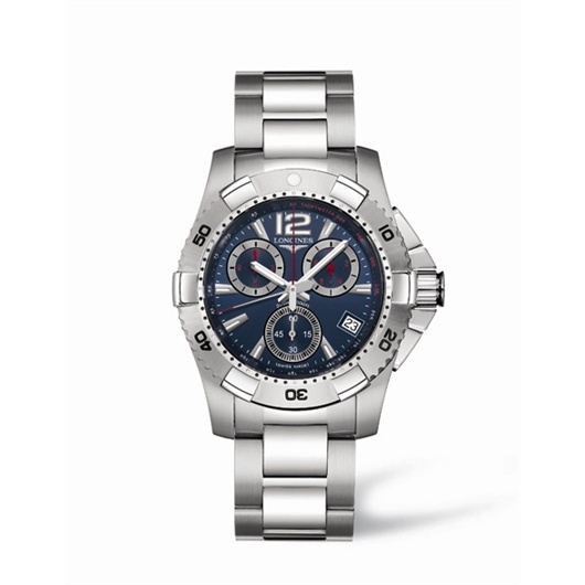 Longines L3.650.4.96.6 : Hydroconquest Chronograph Quartz
