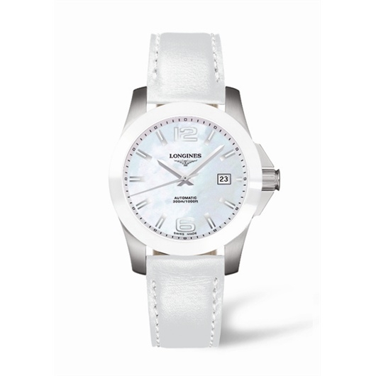 Longines L3.655.4.86.0 : Conquest Automatic 39 Ceramic