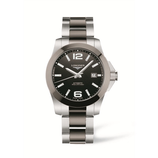 Longines L3.657.4.06.7 : Conquest 41 Automatic Ceramic