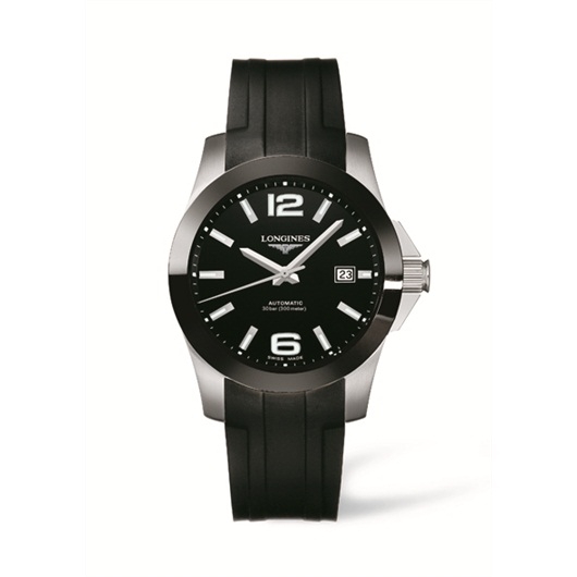 Longines L3.657.4.56.2 : Conquest 41 Automatic Ceramic
