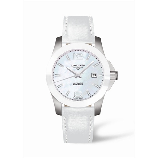 Longines L3.657.4.86.0 : Conquest 41 Automatic Ceramic