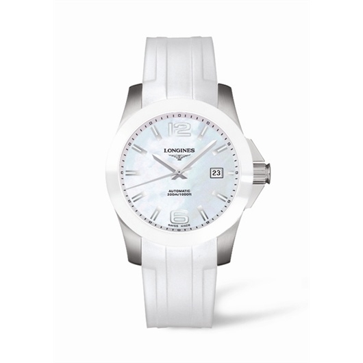 Longines L3.657.4.86.2 : Conquest 41 Automatic Ceramic