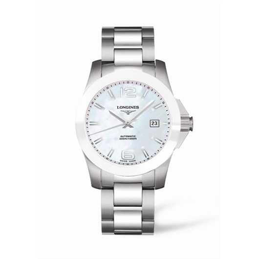 Longines L3.657.4.86.6 : Conquest 41 Automatic Ceramic