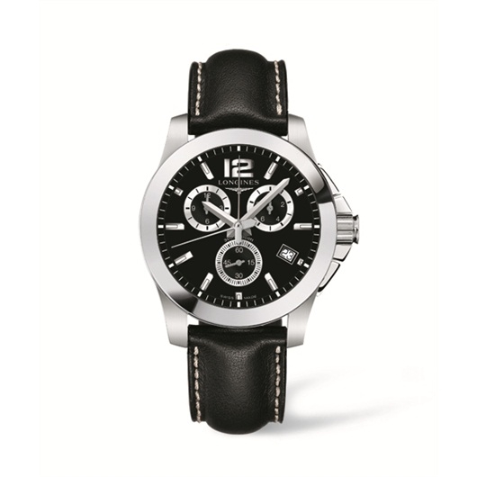 Longines L3.660.4.56.3 : Conquest Chronograph Quartz