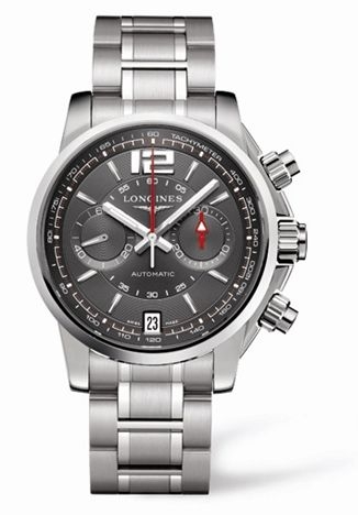 Longines L3.666.4.79.6 : Admiral Chronograph Grey