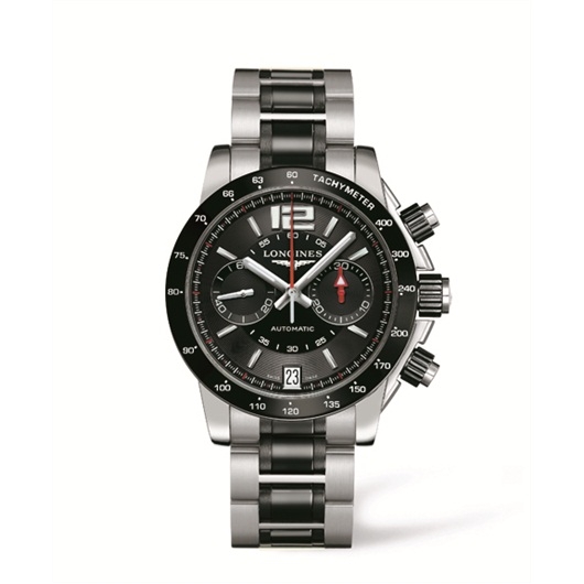 Longines L3.667.4.56.7 : Admiral Chronograph Ceramic