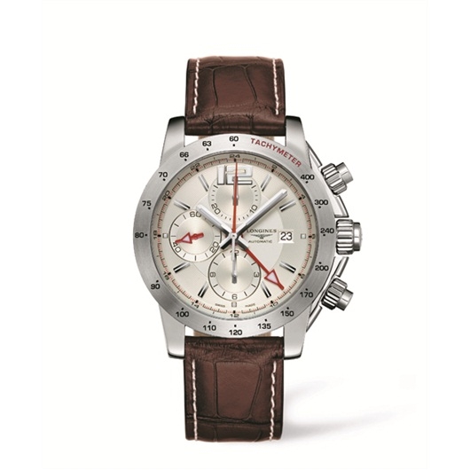 Longines L3.670.4.76.3 : Admiral Chronograph GMT