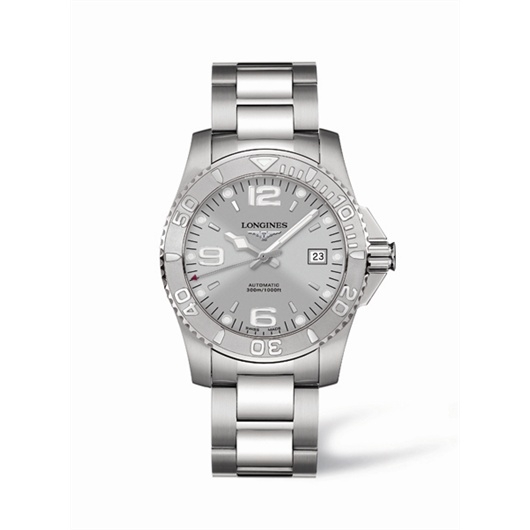 Longines L3.671.4.76.6 : Hydroconquest Automatic 41 Silver
