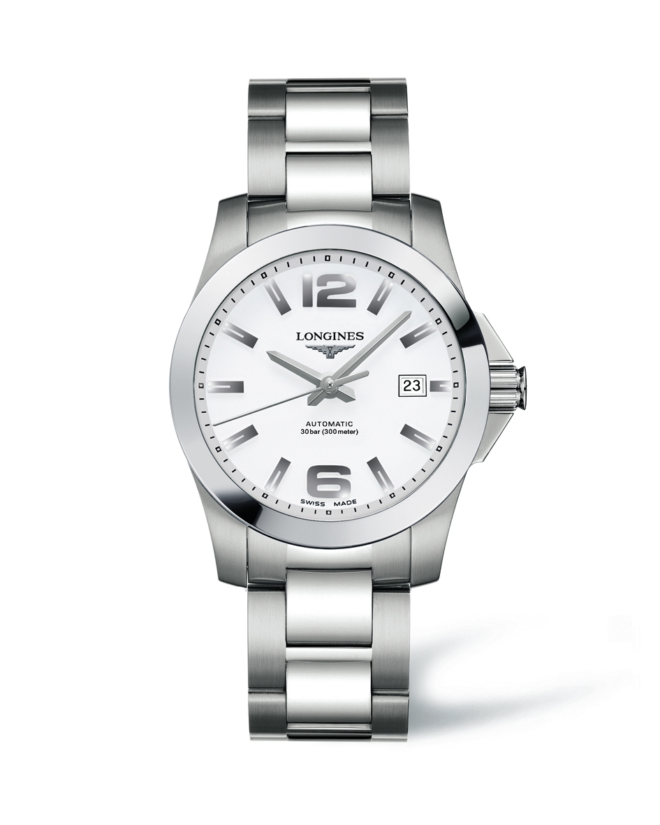 Longines L3.676.4.16.6 : Conquest 39 Automatic White