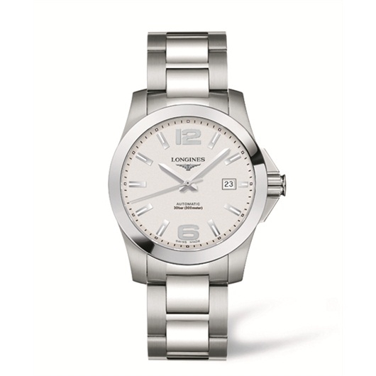 Longines L3.676.4.76.6 : Conquest 39 Automatic Silver