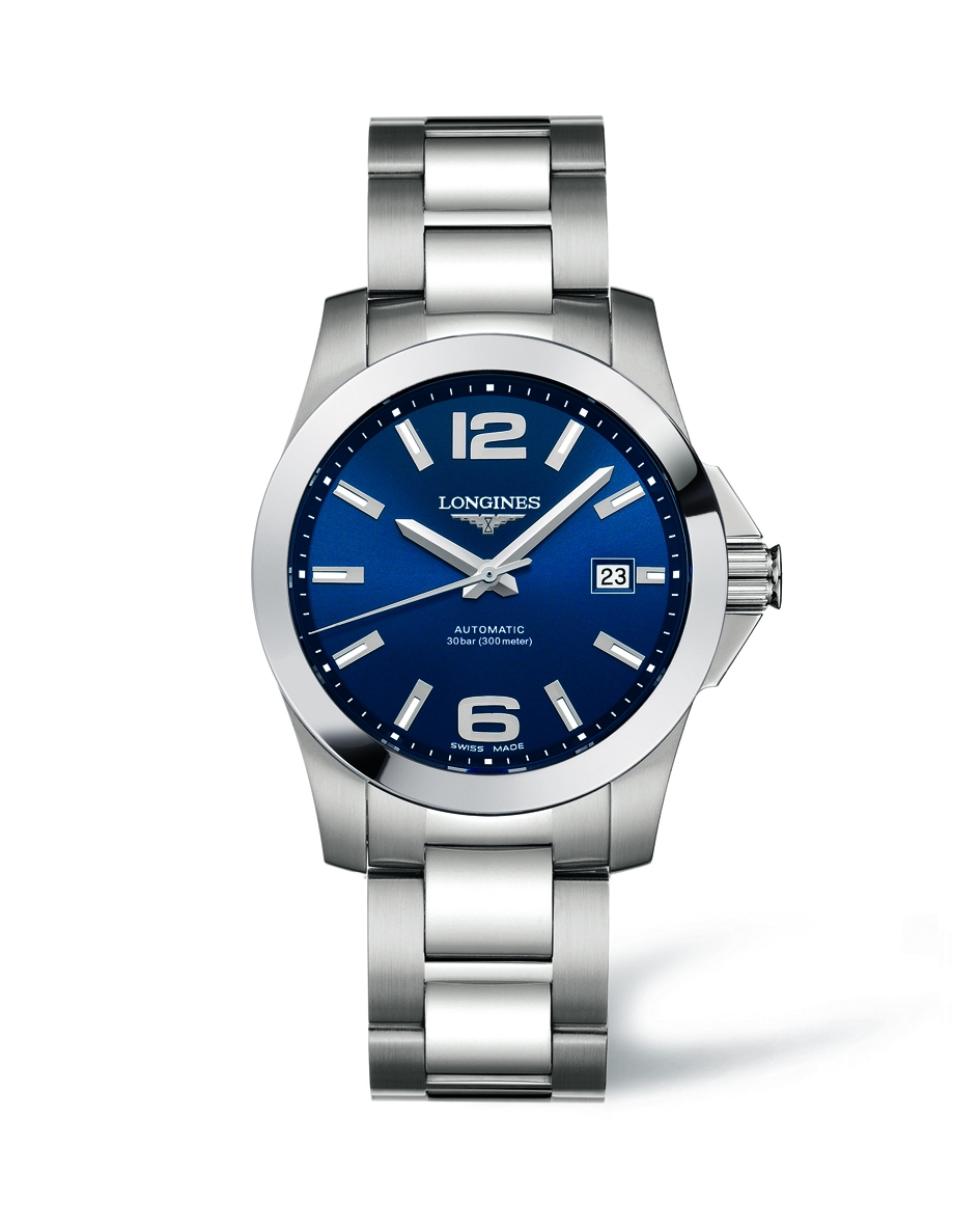 Longines L3.676.4.99.6 : Conquest 39 Automatic Blue