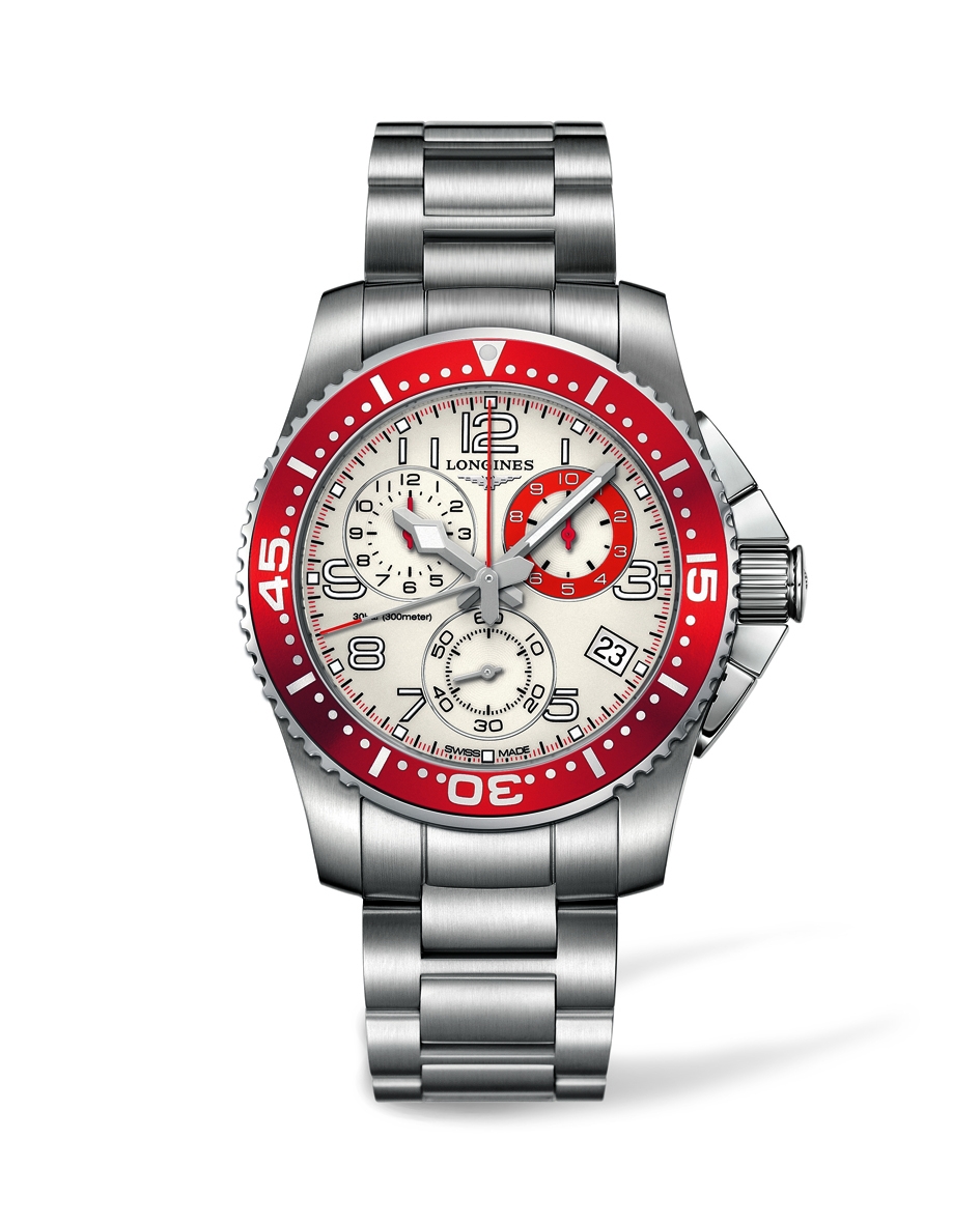 Longines L3.690.4.19.6 : Hydroconquest Chronograph Quartz